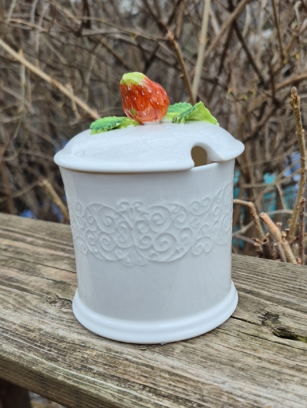 Crown Straffordshire Vintage Jam Jar